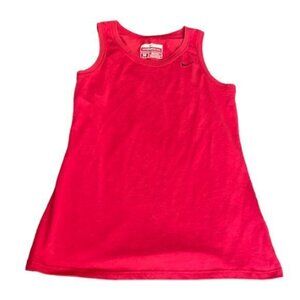Nike Sports Tank Nike Fit Dry Red Tank Top Size Med EUC #1398